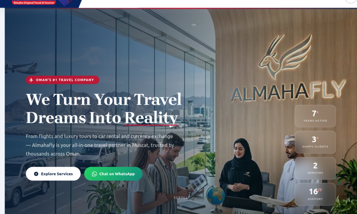 طراحی وبسایت Almahafly
